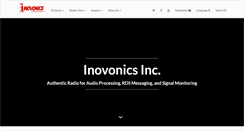 Desktop Screenshot of inovonicsbroadcast.com