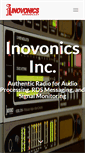 Mobile Screenshot of inovonicsbroadcast.com